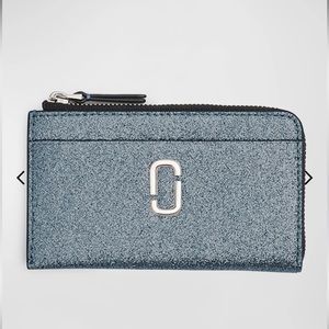 Marc Jacobs The Galactic Glitter J Marc Top Zip Multi Wallet